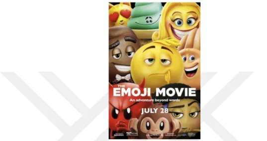 Şekil 19. Emoji Filmi &#34;emoji movie” 