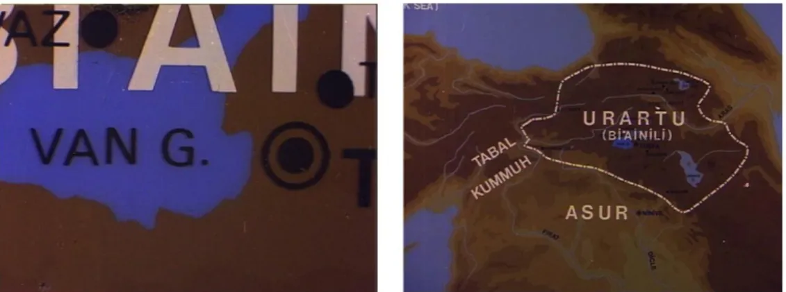 ġekil 3-1 Urartu’nun geniĢleyen sınırlarını gösteren harita 