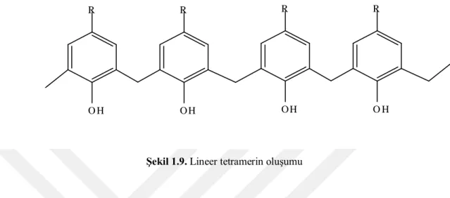 Şekil 1.9. Lineer tetramerin oluşumu  