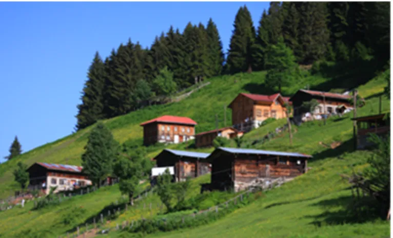 Table 1. Tourism Centers with a High Plateau Theme in the Eastern  Black Sea Region of Turkey 