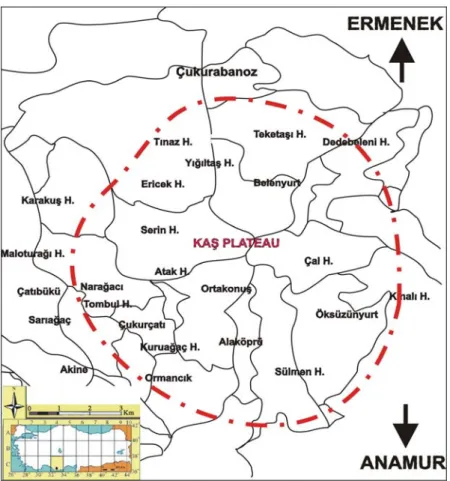 Figure 1. Map of the study area. 