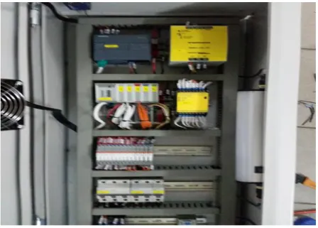 Şekil 3. Hidrolik pres elektrik kontrol panosu 