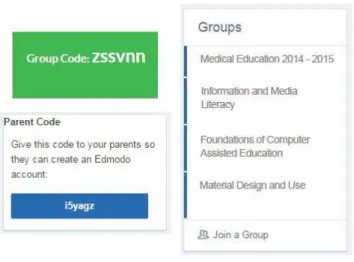 Figure 3: Edmodo back pack  