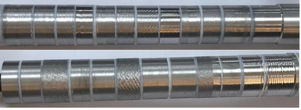 Figure 5. Machining Samples 