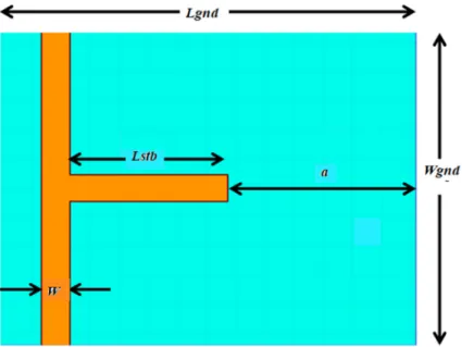 Fig. 1. T resonator design. 