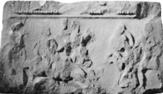 Figür 5: 1905 yılı kazılarında bulunmuş ion sütun başlığı ön-yan yüz 