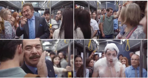 Figure 1. The First Rexona Commercial starring Orhan Gencebay 