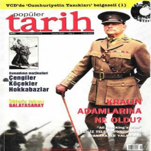 ġekil 6. Popüler Tarih Dergisi Kapak Fotoğrafı - Haziran 2000 
