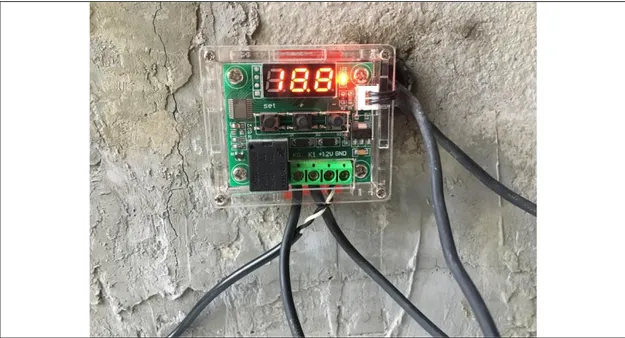 Şekil 6.1. Sistemde kullanılan termostat. 