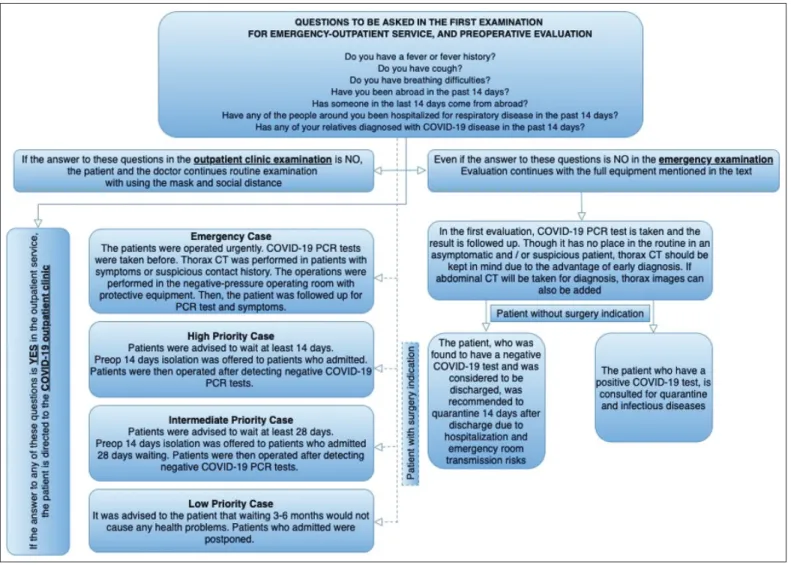 Figure 1. Coronavirus disease 2019 patient evaluation and approach algorithm