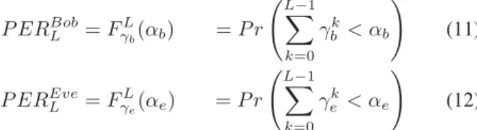 Fig. 2. Analytical and simulation results of ARQ (L=2) with BPSK.