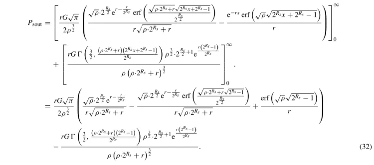 Fig. 9 depicts the performance of the secrecy out- out-age probability achieved by the introduced OFDM-SIS scheme in FDD mode when the predefined secrecy rate threshold is set to unity (i.e., R s = 1)
