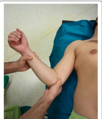 Fig. 1 Position of the patient in Kocher ’s technique