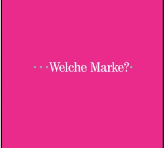 Abbildung 7: Deutsche Telekom = Magenta (Scheier/Held, 2006, S. 78)  