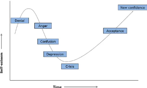Figure 3.1. Classic psychological reactions to change 