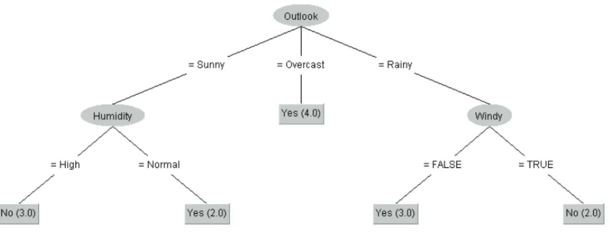 Figure 2. Example of SVM boundaries in a two-dimensional space.