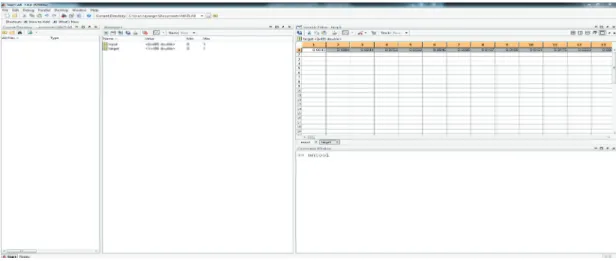 Şekil 6.1 MATLAB Girişi Tanımlamaları