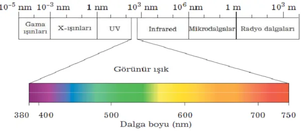 Şekil 2. 15. Elektromanyetik spektrum [49]. 