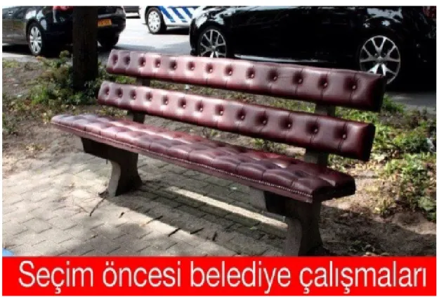 Şekil 3.7 Makam Bankı 