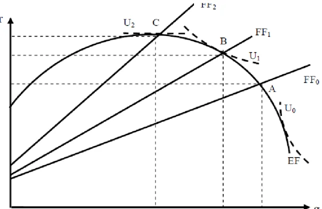 Figure 3.4 Financial Constraints and Relation Between Profit and Capital Accumulation  (Hein and van Treeck, 2008: 4)
