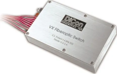 Şekil 3.21.’ de VX500 fiber optik anahtarlama sistemi görülmektedir.  