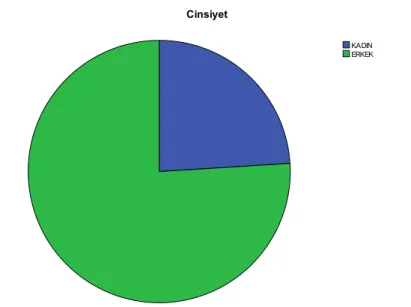 Şekil 3.2 Katılımcıların Cinsiyet Durumu 