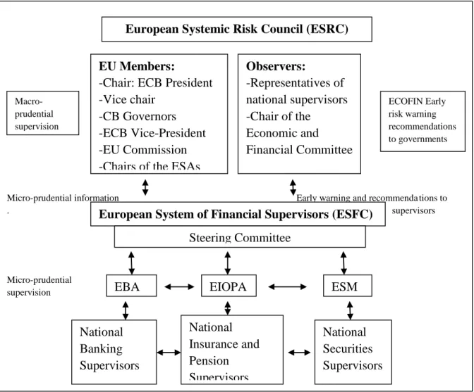 Figure 3.4 European Systemic Risk Council (ESRC) 