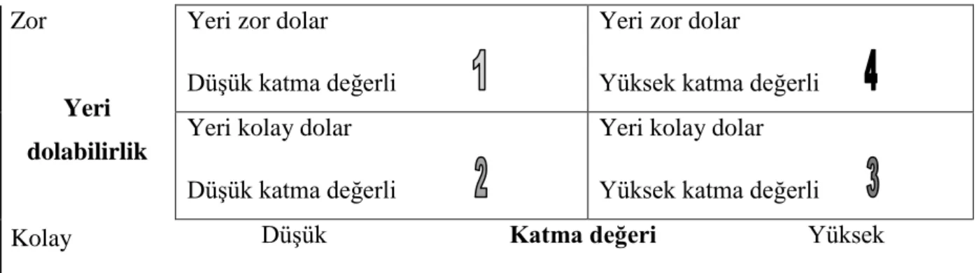 Şekil 1.4 İnsan Sermayesi Matrisi 