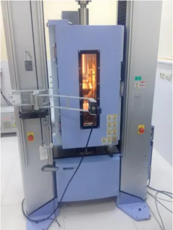 Şekil 3.6. 250 kN kapasiteli Shimadzu marka çekme test cihazı 