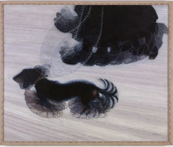 Figure 4. Giacomo Balla, The Dynamism of a Dog on a Leash, 1912