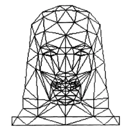 Fig.  1.  The  wireframe  model. 