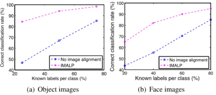 Fig. 2. Semi-supervised classification with prior image alignment