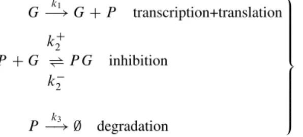 Fig. 4.2 The n-repressilator model.