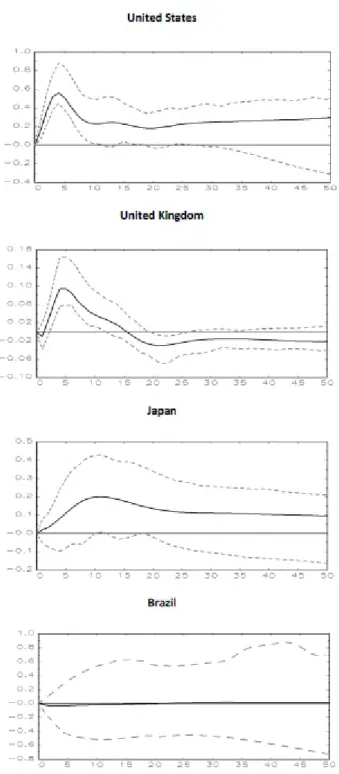 Figure 10: Impulse Responses of Prices to Unconventional Monetary Policy Shock