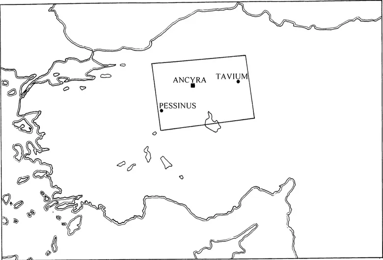 Figure I. I  Regional location map for Figure 1.2. 
