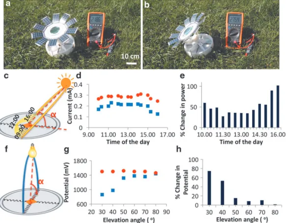 FIG. 4. The optomechanical feedback stabilizing the plant in the position  maxi-mizing solar flux