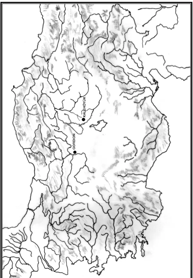 Fig 1.1  Map of the sites discussed in the text 