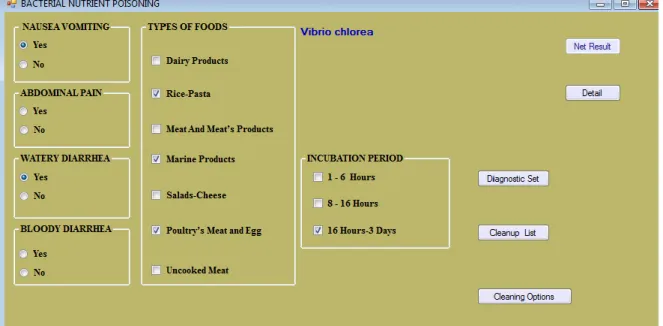 Figure 3. The Net Result of TEDS_BFP expert toolbox system for example 