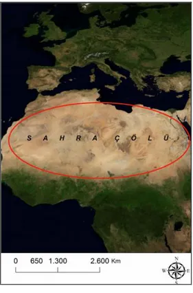 Şekil 7: Sahra Çölü