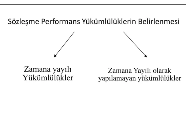 Şekil 2.1. Sözleşme Performans Yükümlülüklerinin Belirlenmesi 