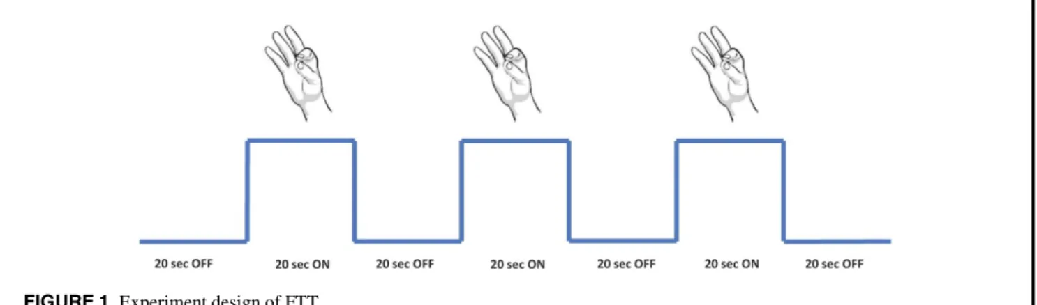 FIGURE 1. Experiment design of FTT.