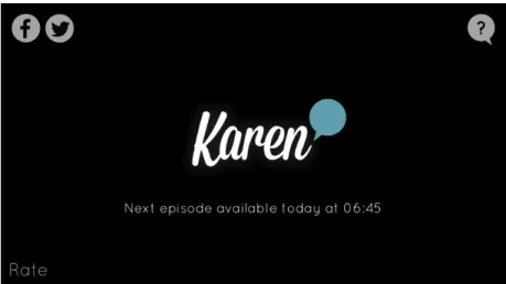 Figure 11. Interface from Karen 