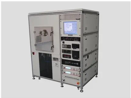 Figure 2.4: Vaksis MIDAS Thermal Evaporator PVD/3T System [42]