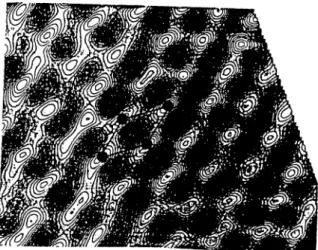 Figure  2.4:  Scanning  tunneling  microscope  image of graphite