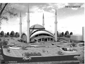 FIGURE  148.  Entrance  of AHA  Mosque  in  the  second  version  of the  original  proposal