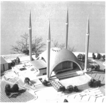 FIGURE  15.  Dalokay's  unbuilt  Kocatepe  Mosque  design. 