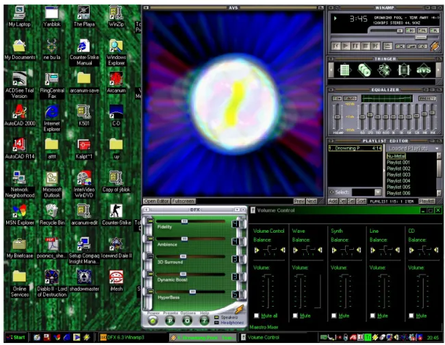 Fig. 5 Screenshot of the desktop.