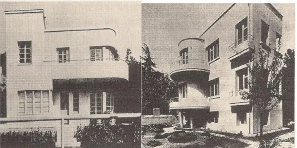 Figure 13: The images of the ‗cubic‘ houses (Bozdoğan, 2002: 204). 