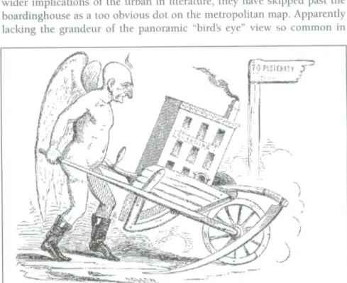 Fig. 8: Modern portable boarding. Gunn himself, and not his boardinghouses, gets diminu- diminu-lized in his Physiology (14).