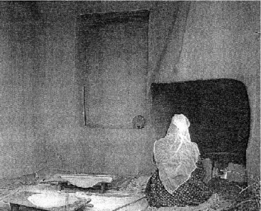 Figure 2. Woman cooking at fireplace.Aran, Barınaktan Öte: Anadolu Kır Yapıları, 152